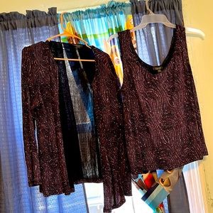 Beautiful purple dress top